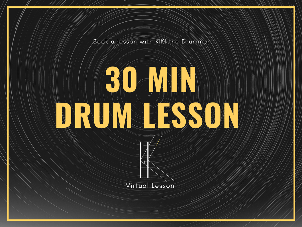 30 Min Drum Lesson